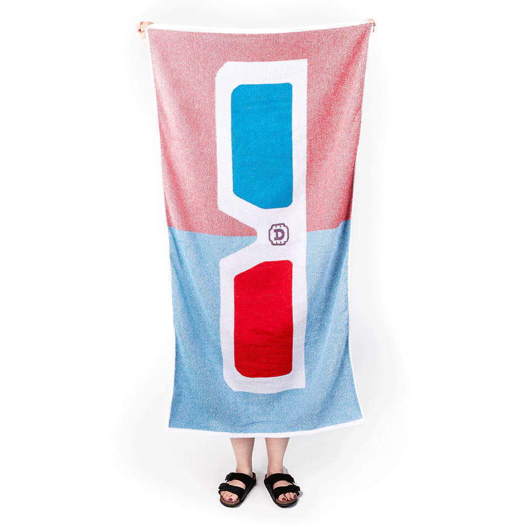 3D Specs Beach Towel - Image 4