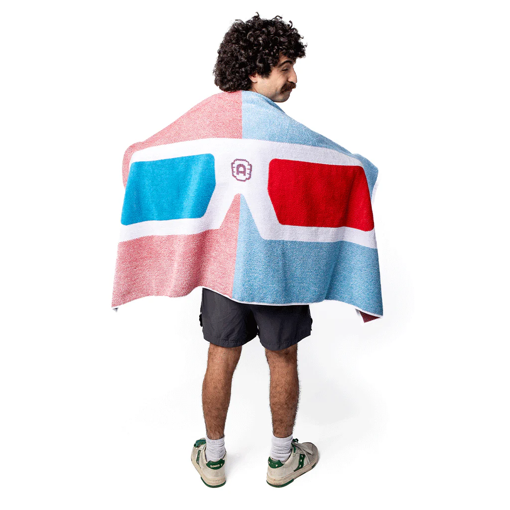 3D Specs Beach Towel - Image 5