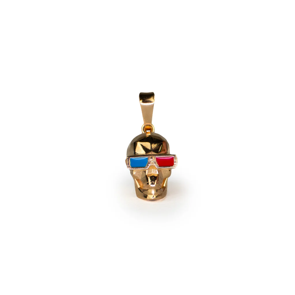 Alamo Drafthouse 3D Skull Charm - Image 3