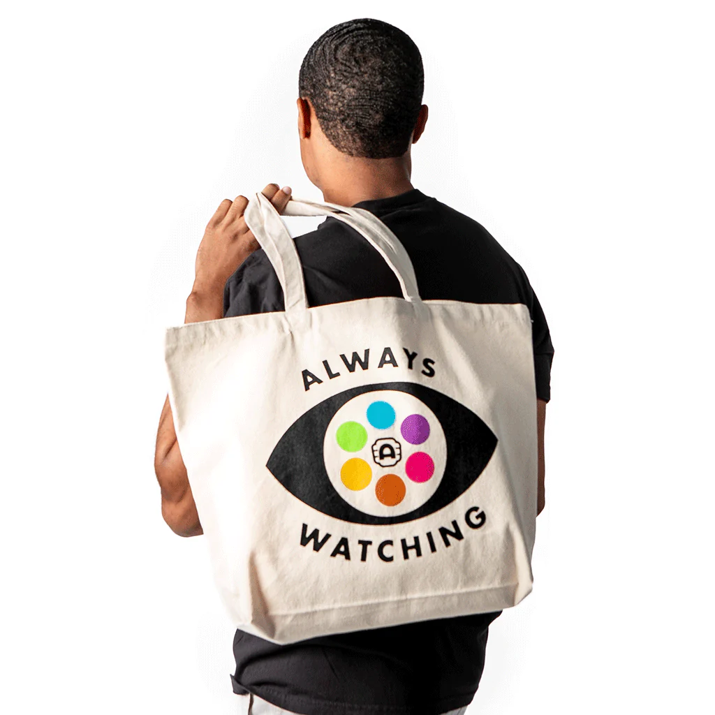 Alamo Drafthouse ALWAYS WATCHING Tote Bag - Image 5