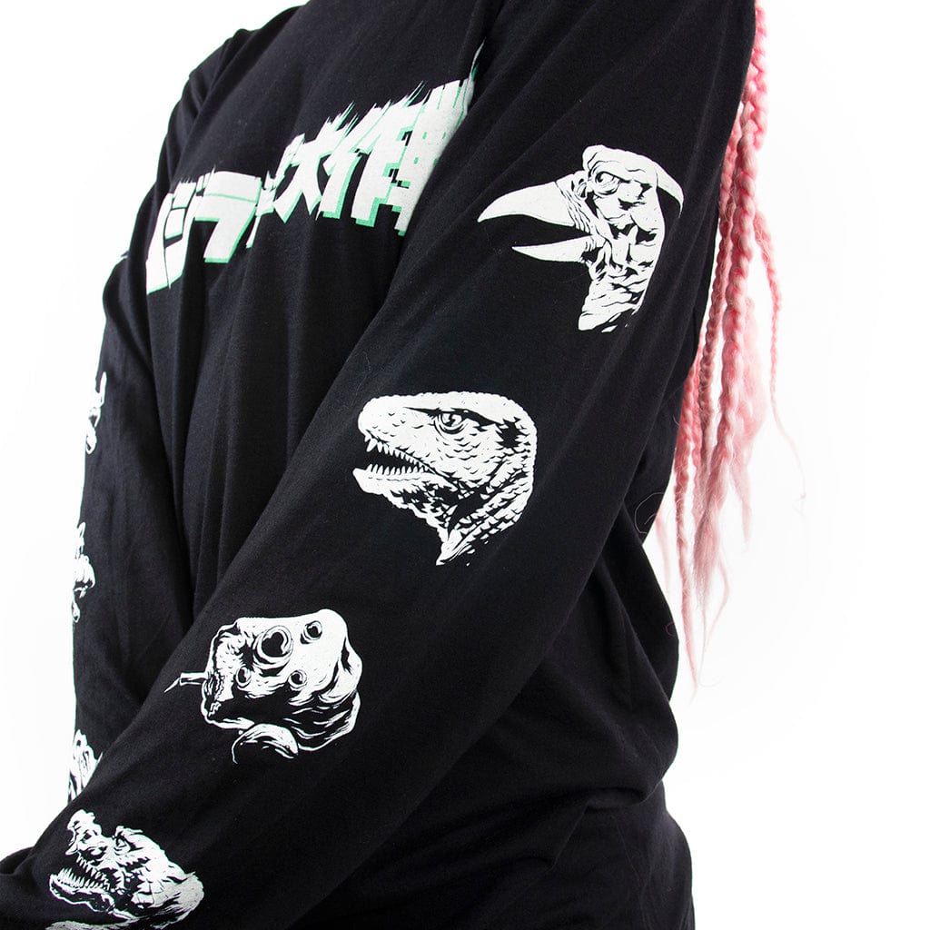 DESTROY ALL MONSTERS Long-Sleeve T-Shirt - Image 4