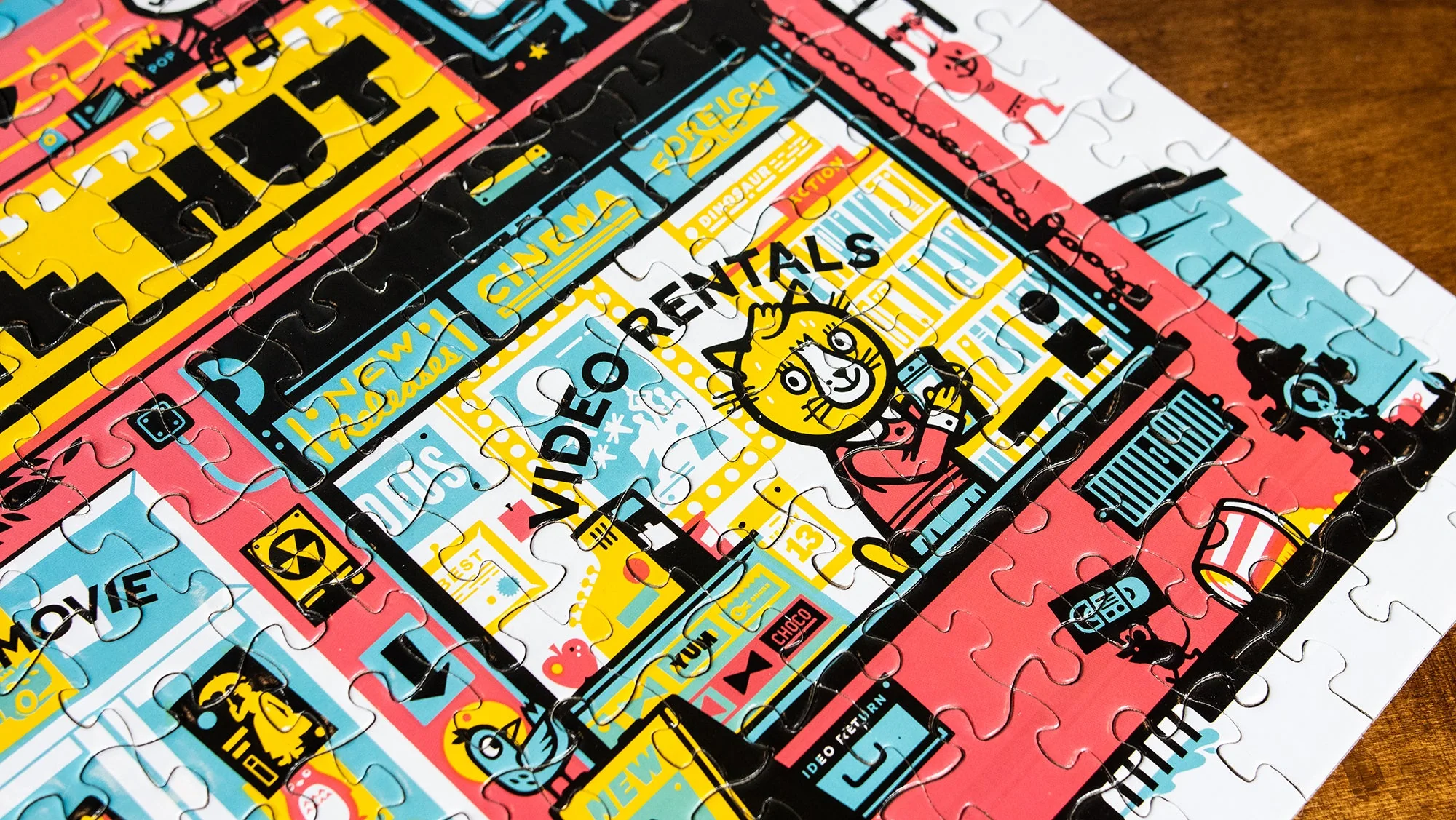 Video Store 300-Piece Puzzle - Image 7